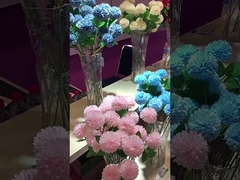 Simulatie van een driehoofdige bal Chrysanthemum Valse bloem Hydrangea Kunstbloem Tafeltennis Chrys