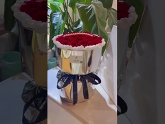 Spiegelbekleed bloemenverpakkingspapier, zilver glanzend papier, waterdicht verdikte cellophane, diy mat