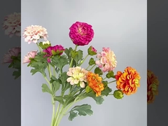 Simulatie bloem, hibiscus bloem, hand vochtinbrengende bloem, woonkamer eettafel bloem ar