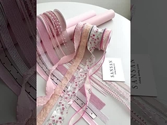 Rizhao Honey Series Ribbon Flower Bouquet Decoratie Float Handgemaakte bloemen DIY cadeau verpakkingsbandjes