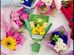 Creatieve geschenk simulatie Roos bundel zeep bloem