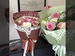 Kroxin-serie Engels waterdicht bloemenverpakkingspapier