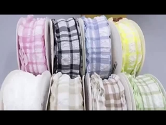 Japanse en Koreaanse stijl puff gerimpelde gekabelde band