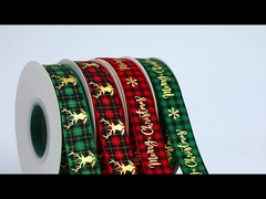 Kerstband met warmstempel
