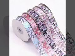 Roze Sanrio cartoon schattig patroon lint DIY handgemaakte lint studenten cadeau doos cadeau verpakking lint