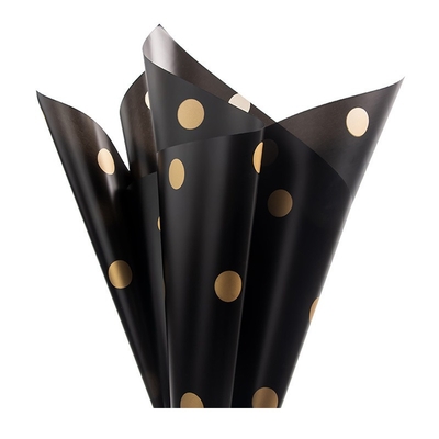 Goede prijs. 58cm X 58cm Doorzichtige Bloemist Wrapping Paper Star en Dot Style online