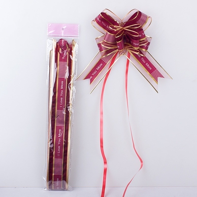 Goede prijs. 5cm*75cm Grote Organza de Giftdecoratie van PCs van Trekkrachtbogen Pp 10 online