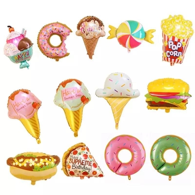 Goede prijs. De in het groot van de de Verjaardagspartij van Dessertballons van de Muurkinderen van het het Speelgoedroomijs Ballons van de het Suikergoedfolie van Donuts online