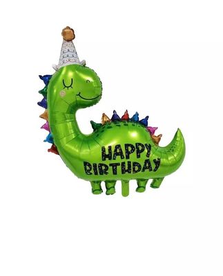 kopen De Ballon Groot Opblaasbaar Beeldverhaal Dierlijk Rond Dino Foil Balloon For Kid Toy Party van de dinosaurusfolie online vervaardiging