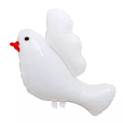 kopen Van de de Vredesduif van de Wholesal Nieuwe Witte Vogel van de Folieglobos van de Duifballons van de het Huwelijksgraduatie de Partijdecoratie online vervaardiging