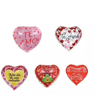 Goede prijs. Wholesal Nieuw Type de Dag Ballo van 18 duim hart-vormige Spaanse van de de Partijdecoratie van Folieballons het Festivalmoeders online