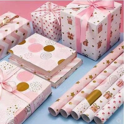 kopen 50cm*70cm Matte Gift Wrap Paper Roll voor Vriend online manufacture