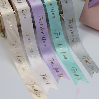 Goede prijs Van de de Bloempolyester van het drukboeket van Grosgrain Met de hand gemaakt DIY het Satijnlint van de het Lintcake online
