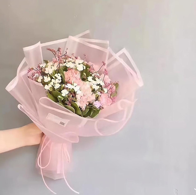 kopen Het waterdichte Transparante Verpakkende Document van Matte Non Woven Tissue Flowers voor Boeket online manufacture