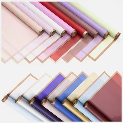 kopen Golden Edge waterdicht bloemistenverpakkingspapier 58*58cm voor boeketverpakking online manufacture