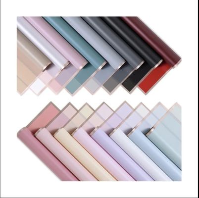 kopen Waterdicht doorzichtig gouden randpapier De ideale keuze voor Koreaanse boeketverpakkingen online vervaardiging