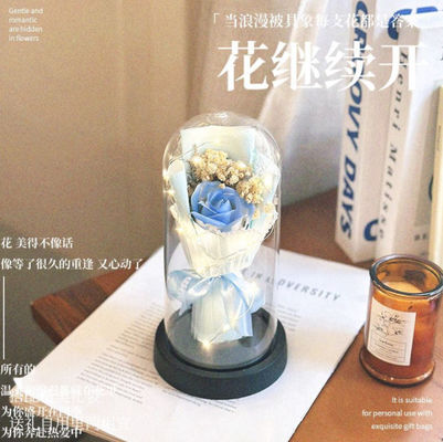 kopen Kunstmatige rozenboeket voor Valentijnsdag in 21x11cm met meerdere kleuren online vervaardiging