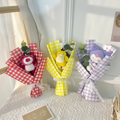 kopen 520 Moedersdagcadeau Plush Cartoon Pop Bouquet voor Chinese Valentijnsdag en Afsluitingsseizoen online manufacture
