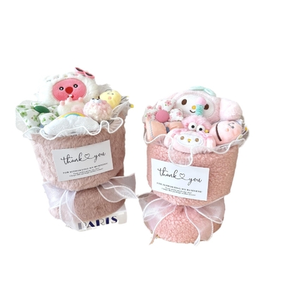 Goede prijs. Cartoon Plush Pop Flower Bouquet Variëteit van Poppen Perfecte cadeautje set voor kinderen/vriendin op verjaardag/afstuderen/Leraardag online