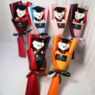 kopen 10x35cm Afsluiting Schaambeer Boeket Vier met vrienden en school evenementen in verschillende kleuren online manufacture