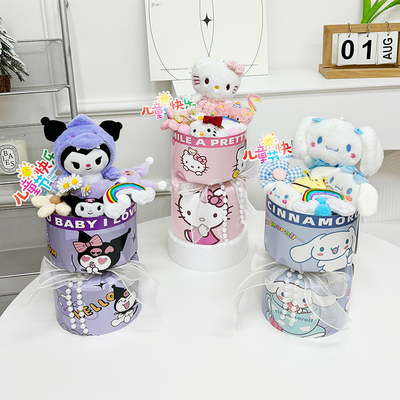 kopen 1 juni Pluis Pop Bouquet cadeau voor vriendin en beste vriend Liefste verjaardagscadeau voor Qixi Festival Afgestudeerd product Groothandel van bloemenwinkel online manufacture