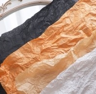 kopen Bloemenwinkel DIY sneeuwperen papier hand wrijven verpakking sneeuwperen papier dorpspapier online manufacture