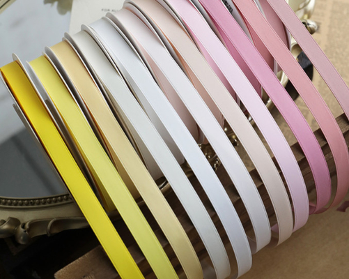 kopen 1.0 Matte lint Solid Color Polyester Flower Bundle Packaging Smeden Gordel Handgemaakt Gift Box Cake Decoration Strap online manufacture