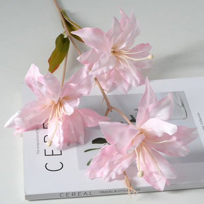 kopen Zilkstof lelie bruiloft weggids woning decoratie woonkamer kunstbloem online vervaardiging