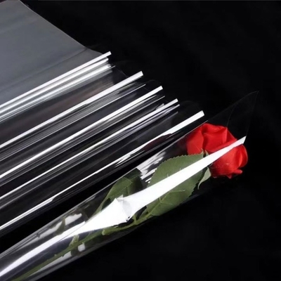 Goede prijs. Transparante, waterdichte, verdikkende bloemenverpakkingspapier, bloemenkunstmateriaal, waterhoudend cellophane, groothandel online