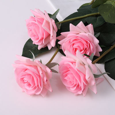 kopen Simulatie van kleine hoek bruiloft roos bloem wand en straat bord decoratie online vervaardiging