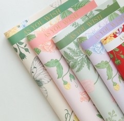 Goede prijs. Valentijnsdag Bloem Zee Bloem Verpakkingspapier online