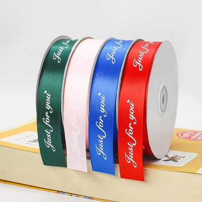Goede prijs. 2.5cm brief lint groothandel Engels bloemen verpakking lint boeket verpakking papier DIY materiaal bloemen verpakking lint online
