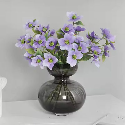 kopen Groothandel 5 koppen Dodder Flower Kunstmatige Hellebore Flower voor huisversiering online vervaardiging