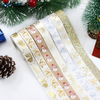 kopen Gouden kerstlinnen, kerstkransen, kerstbomen, bogen, decoraties, DIY cadeauverpakkingen, feestlinnen en lintjes online manufacture