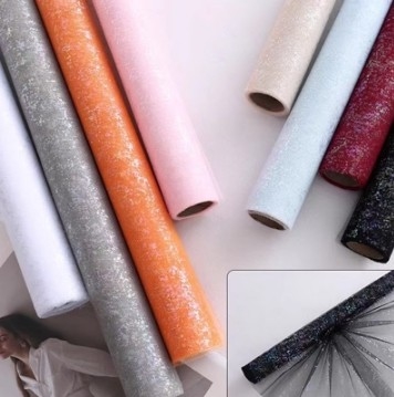 kopen Glanzend steen suiker gaas waterdicht bloemenverpakkingspapier online manufacture