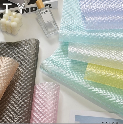 Goede prijs. Nieuw Qixi Festival bubbelglas bubbelpapier, bloemenboeket verpakkingspapier, waterdicht, driedimensionale textuur, hoogwaardig reliëfpapier online
