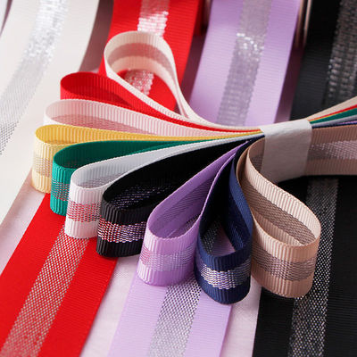 kopen Meisida Gouden en zilveren uien geribbeld lint cadeaubon Verpakking Decoratief lint boog boeket Verpakkingsmaterialen online vervaardiging