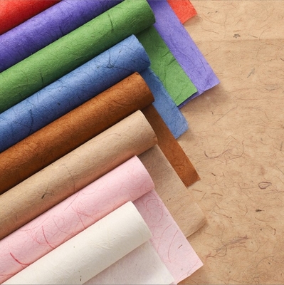 Goede prijs. Verdikte linnenvezelpapier met een high-end gevoel voor het verpakken van bloemenboeketten en handgemaakte bloemenwinkel bloemenkunstmaterialen online
