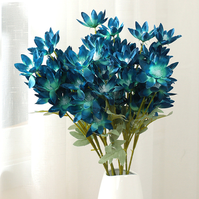 Goede prijs. Fabrieksdirecte verkoop van vlammenbloemen, gesimuleerde bloemen, grote zijdebloemen, sneeuwlotusbloemen, bruiloftsbloemenarrangementen, elegante bloemenmaterialen, bloemenarrangementen voor wegleiders online