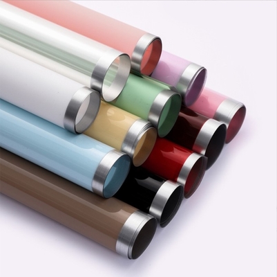 Goede prijs. Nieuw zilver-ion-gellie film bloemen wikkelpapier, water licht film cadeau wikkelpapier, mat papier boeket wikkelpapier online