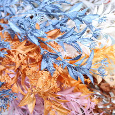 kopen Volle hemel met bladeren, sterrengroene planten, gesimuleerde bloemen, esdoornbladeren, bruidsdecoratie, honingstok, bruidshuisversiering online vervaardiging