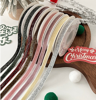 Goede prijs. Geel satine lint voor kerstversieringen Wasbaar DIY materiaal online
