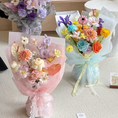 kopen Moedersdag Phalaenopsis Matte Bloem Verpakkingspapier Modieus en waterdicht Bloemenkunstmaterialen online manufacture