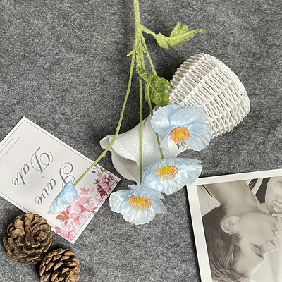 kopen Nieuwe simulatie bloem, Yu Meiren, Westerse chrysant, zachte decoratie, kunstbloem, trouwzaal boeket, engineering bloem decoratie bloem online manufacture