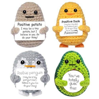 kopen CXHP handgemaakte katoenen gehaakte positieve aardappelpluche 10×8×5cm, stressverlichting cadeauspeelgoed online vervaardiging