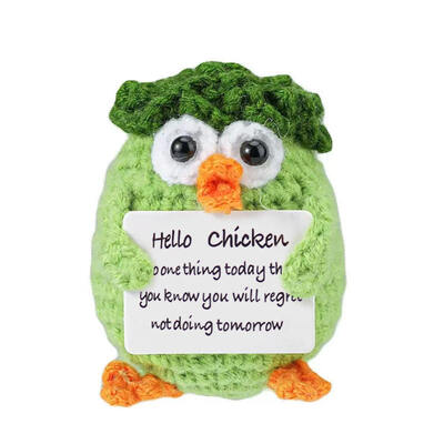 kopen Fabriek Groothandel 6-12cm Handgeknoopt Mini Dieren Plush Toy Cartoon Handgemaakt Crochet Ornament Gebreide Pop online vervaardiging