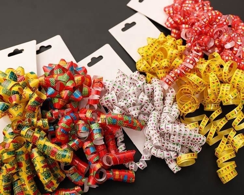 Goede prijs Gift die 2cm Krullende Lint Multi Gekleurde Decoratie voor Om het even welke Gelegenheid verpakken online