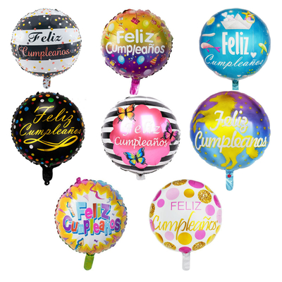 Goede prijs. Spaanse Gelukkige Verjaardag om de Hexagonale Ballons van de Aluminiumfilm 18 Duim online