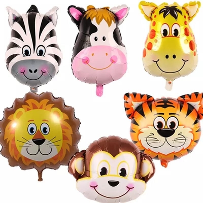 Goede prijs. De dierlijke Hoofd van het het Beeldverhaalhelium van Folieimpulsen Decoratie van de de Folieballon online