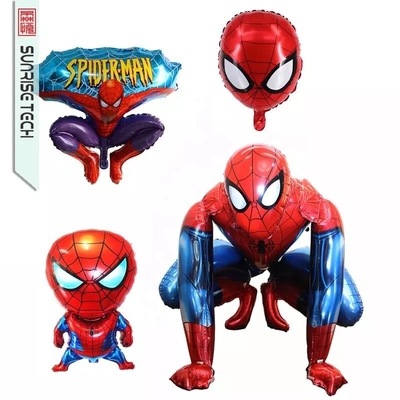 Goede prijs. Het stuk speelgoed van het beeldverhaal spiderman opblaasbare helium folieballon online